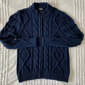 Express Medium Navy Cardigan